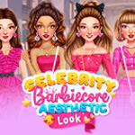 Barbie delle celebritàLook estetico essenziale