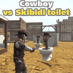 Cowboy Vs Skibidi Toilets