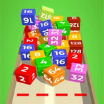 DICES 2048 3D jogo online no