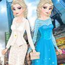 Zamarznięta Elsa W NYC
