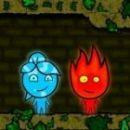 Fireboy and Water Girl in The Forest Temple