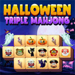 Triplice Mahjong di Halloween
