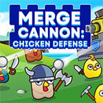 Merge Cannon Chicken Defense