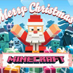 MineCraftクリスマスジグソーパズル