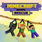 Minecraft Rope Rescue