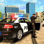 Simulatore di auto della polizia 2020