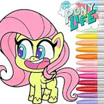 Libro da colorare: Pony Life