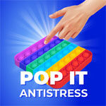 Pop It Antistress: giocattolo Fidget