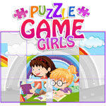 Puzzlespiel Mädchen – Cartoon