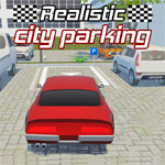 Parcheggio cittadino realistico