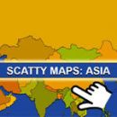 Scatty 지도: 아시아