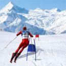 Simulateur de ski slalom