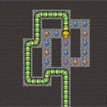 Dukebot の Snake Labyrinth