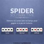 Spider Solitaire Zeit