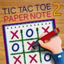 Tic Tac Toe : Note papier 2