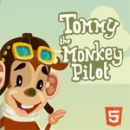 Tommy il pilota di scimmia